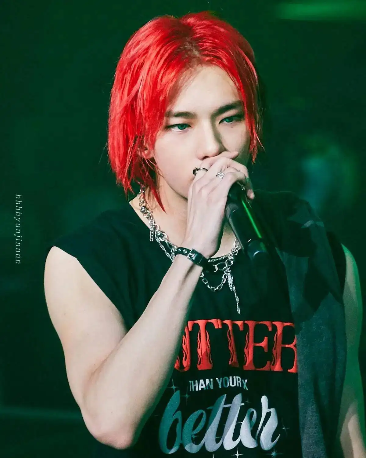 T-pop nuevas estrellas coreanas Kpop Boy Group Hwang Hyun Jin disfraz HwangHyunJin casual suelta estudiante camiseta de manga corta regalo