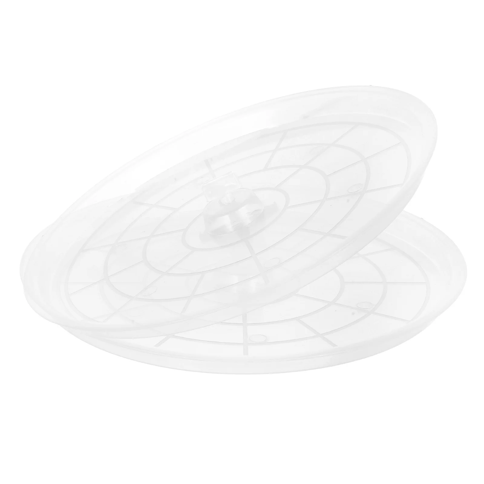 

2Pcs Bird Cage Accessories Clear Tray Efficient Droppings Catcher Easy Observe Birds Condition Transparent Bird Cage