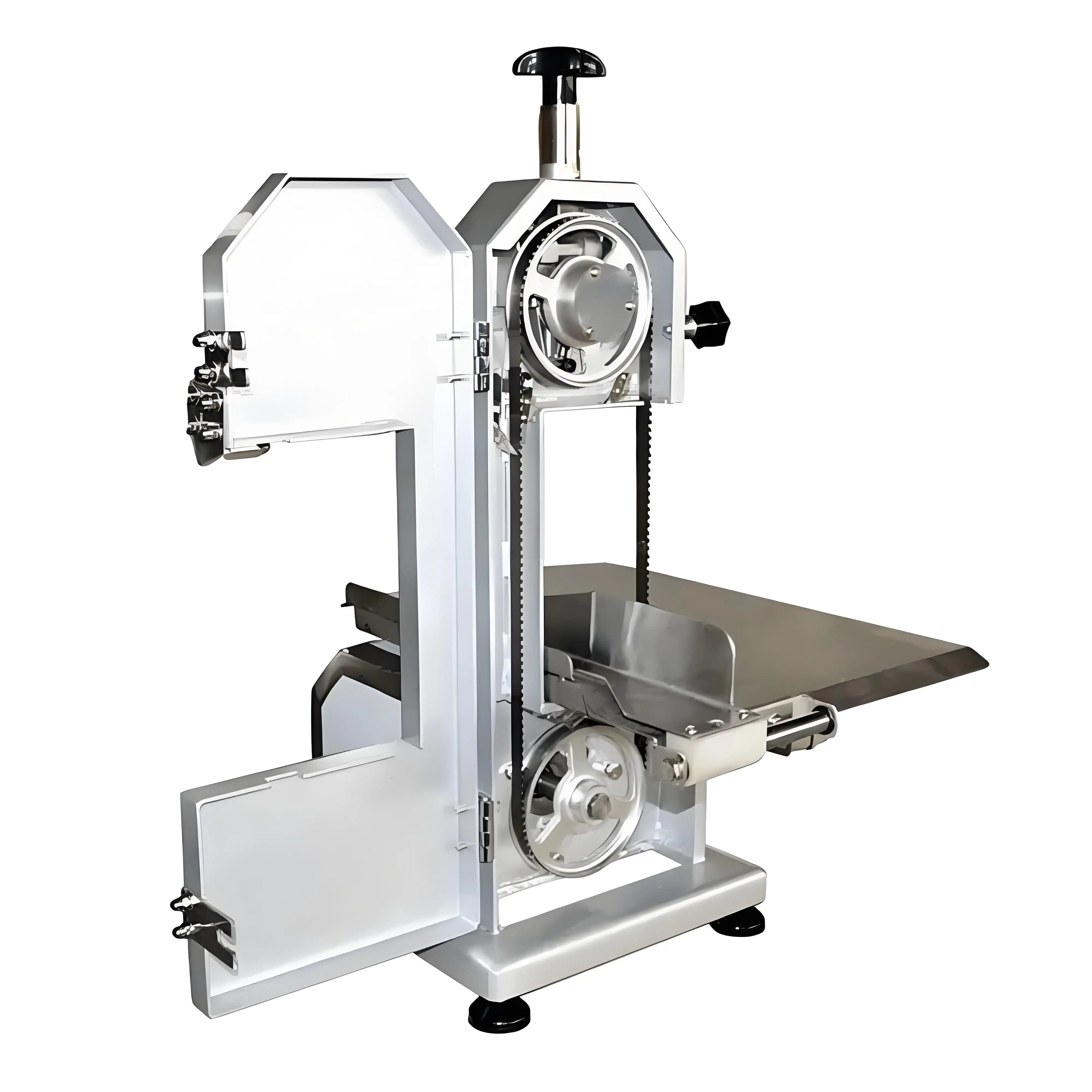 Mesin Pemotong Tulang Industri Daging Beku Komersial Listrik, Mesin Gergaji Tulang untuk Tukang Daging