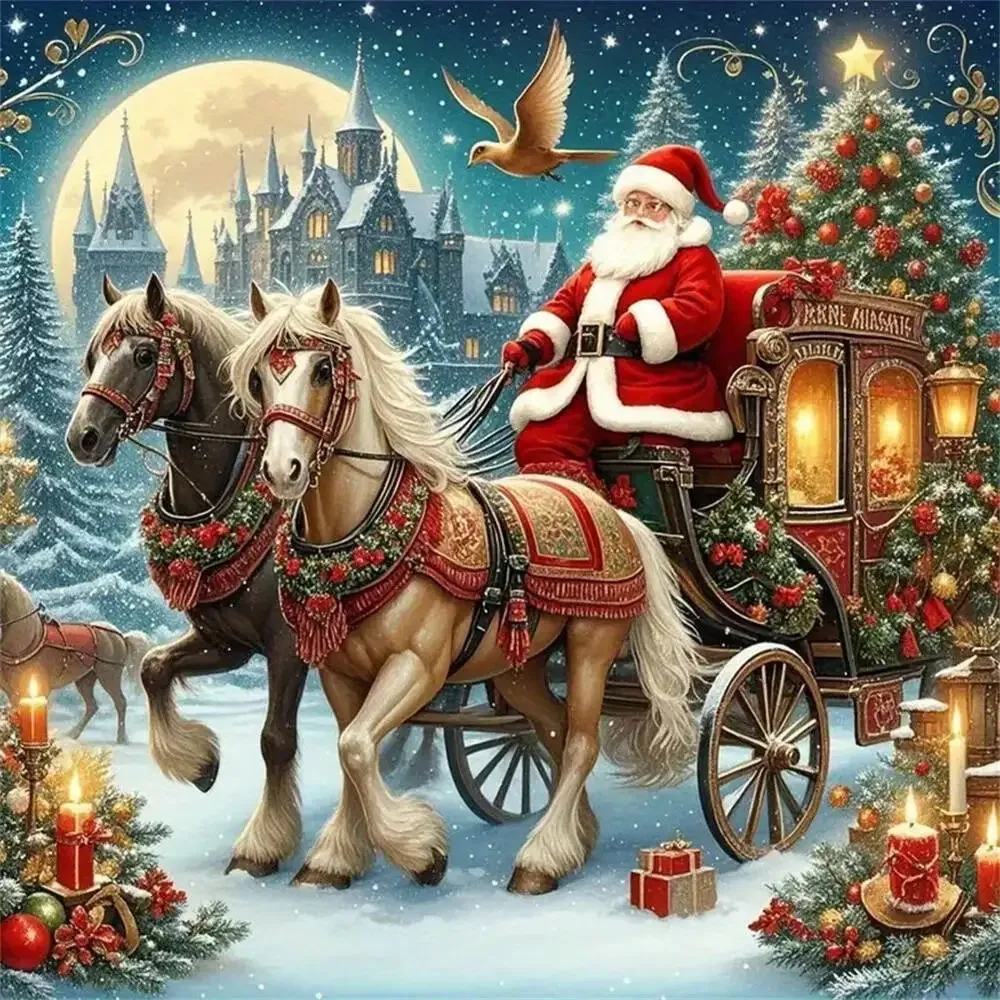 

1000 pcs Puzzle for Adult Santa Claus Games Educational Toys Christmas Gift Decorative Painting