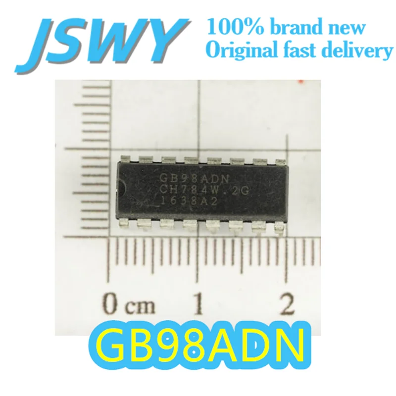 

(10/50 pieces) GB98ADN Brand new spot GB98 direct plug DIP-16 commonly used easy-to-lose LCD backlight chip Original Electronic