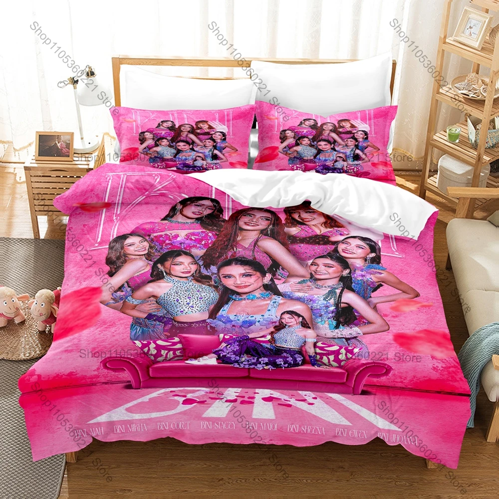 Soft Floral Southeast Asian Concert Stage Teens 3Pcs Bedding Set Duvet Cover & Pillowcases Tropical Pop Home Textile