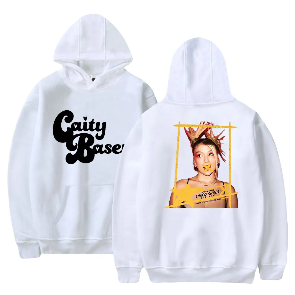 

Caity Baser Hoodie Women Men Long Sleeve Pullover Hooded Sweatshirts Unisex Casual Streetwear Fashion Clothes