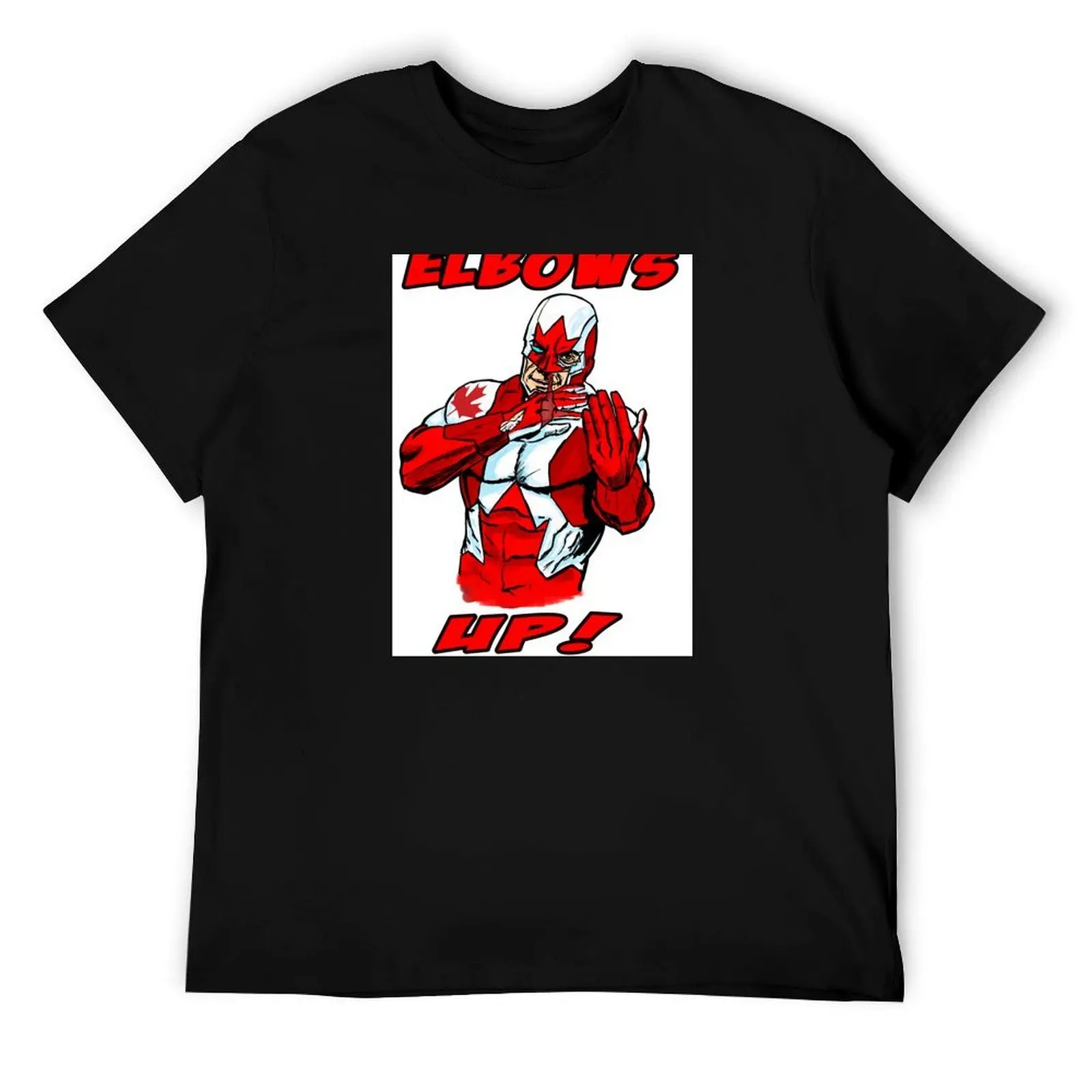 

Elbows Up! T-Shirt t shirts for man cotton anime tshirt T-Shirt