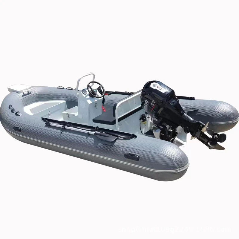 

Aluminum-magnesium alloy inflatable fishing boat, multi-person leisure sports boat, fishing boat