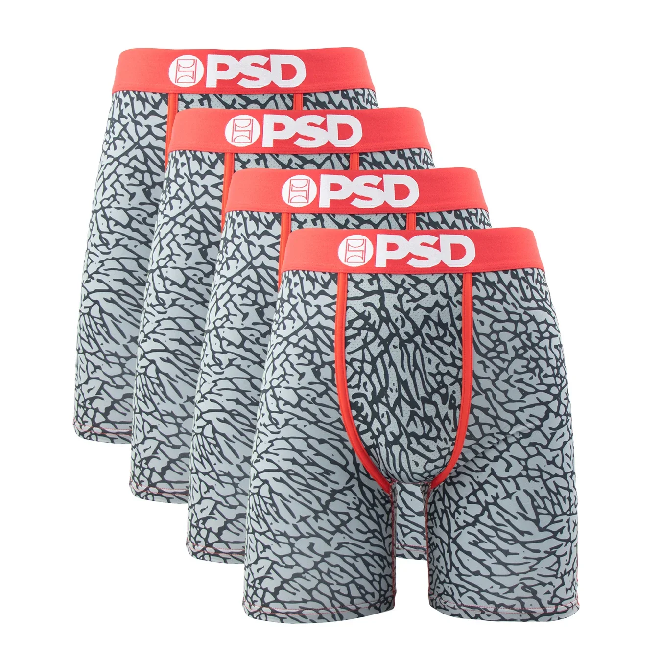 4Pcs Sexy Men Underwear Boxers Fashion Print Underpants Male Panties Lingerie Breathable Printed Summer Man Boxer Briefs Trunks