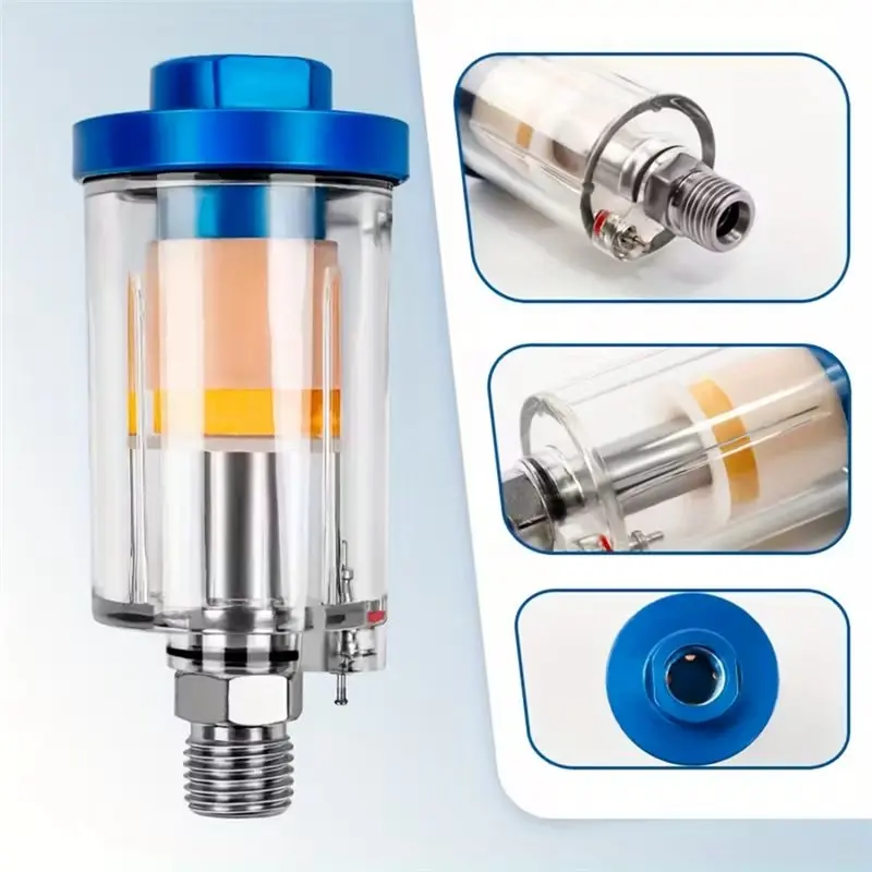 A76X-фильтр водоотделителя воздушного компрессора-1/4 дюйма NPT, 3 упаковки масляной влажности для пневматических инструментов (макс. 90 фунтов на квадратный дюйм)