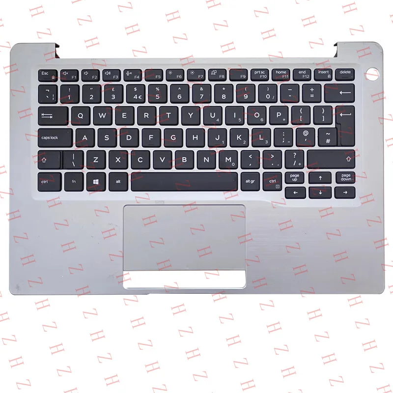 

P+ 0J0JR4 Silver Palmrest UK with Keyboard for DELL Latitude 7300 E7300