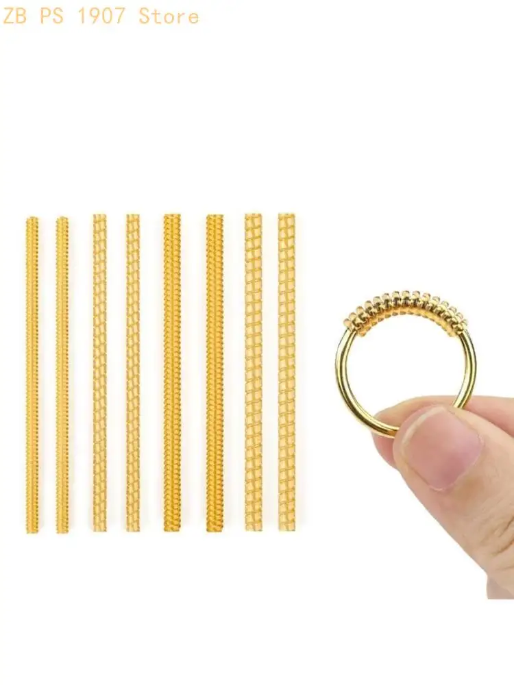 8pcs Ring Size Adjustment for Comfortable Wear and Stability Jewelry Resizer 55KA