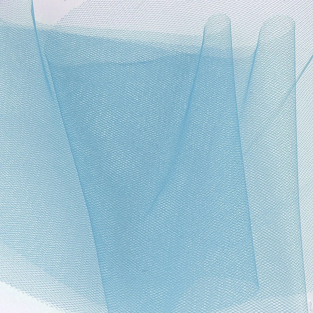 

6x100yd Sky Blue Tulle Roll Spool Fabric for Wedding Party Banquet Craft Favor Decoration DIY Decoration Tulle Roll Spool