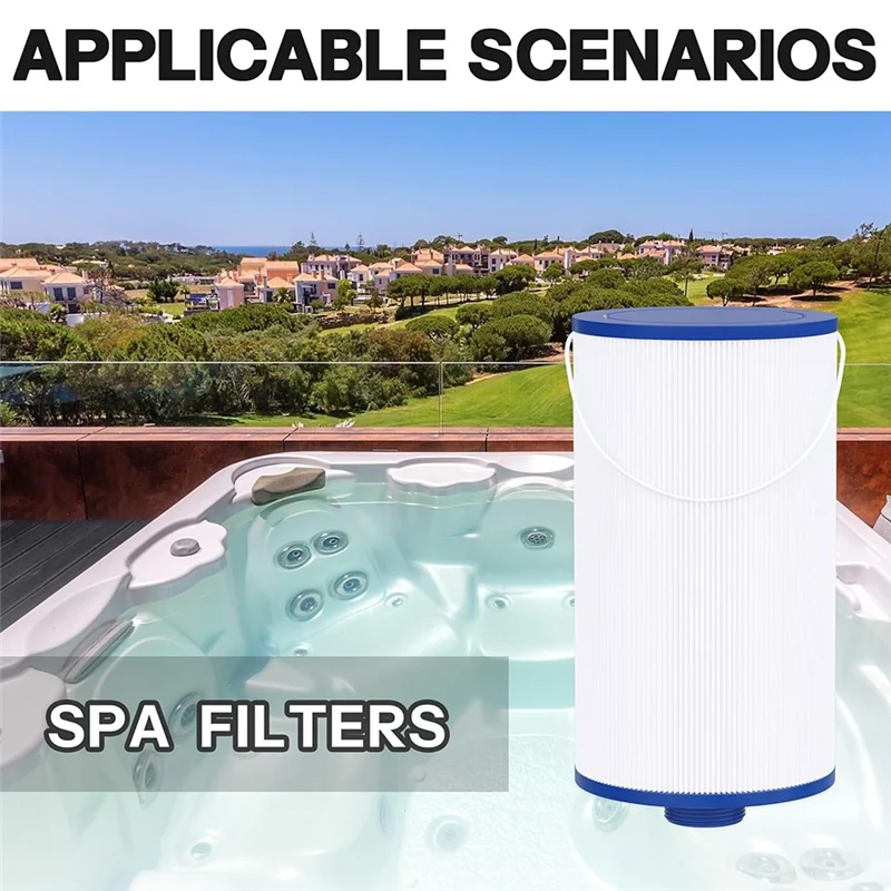 ABUG-Spa Filter Compatible With FC-2402, 303279, For Aquaterra ,Free Flow, Fantasy Hot Tub Filter, 2 Pack