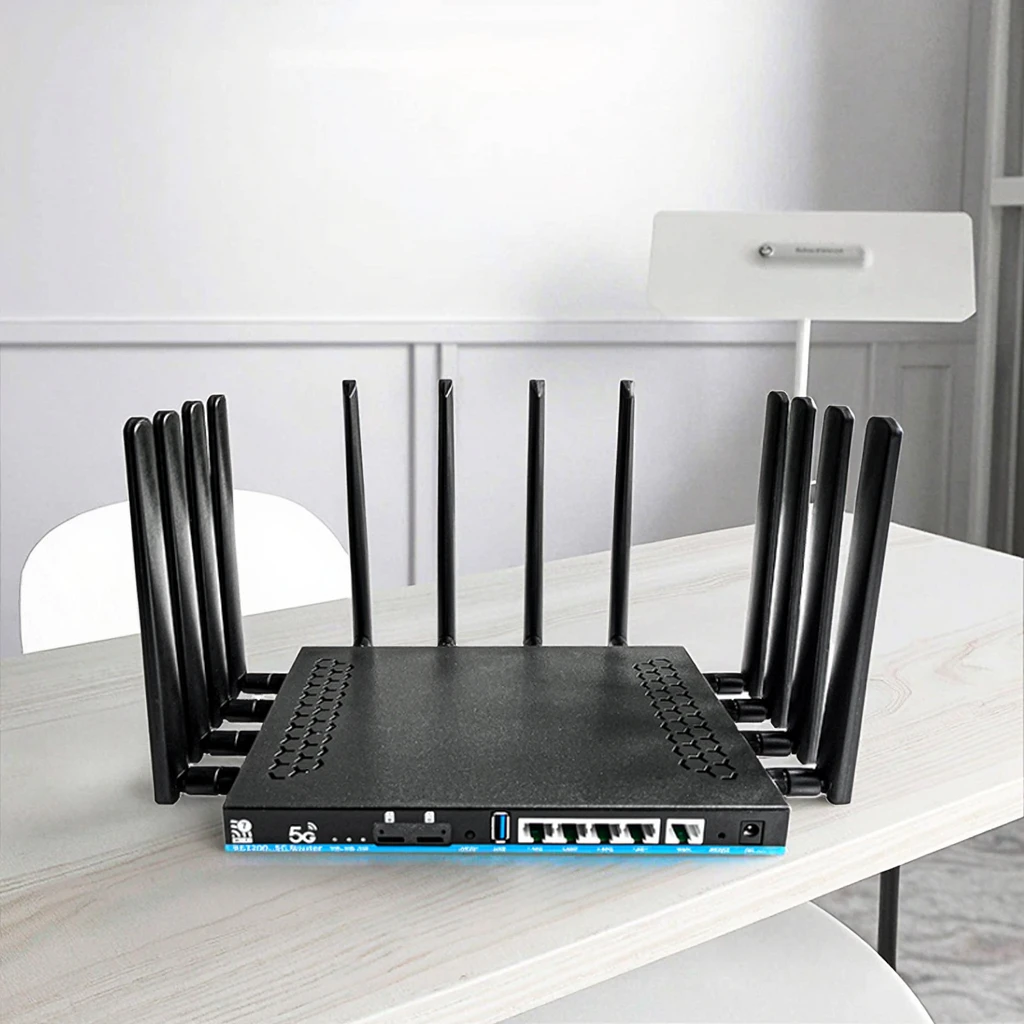 

DDR4 1GB WiFi 7 Mesh 5G 7200Mbps BE7200 2.5G Gigabit Ports WAN Home SIM Card Wireless Router