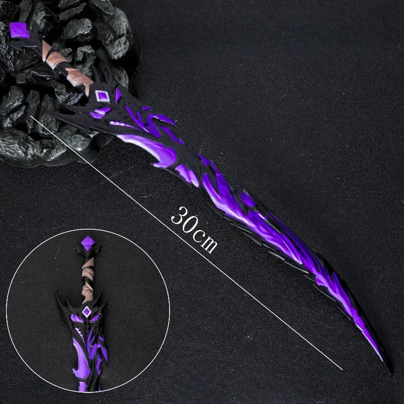 35 سنتيمتر/13.78in لعبة للسلام لعبة الأسلحة الطرفية نموذج عرض سطح المكتب الحلي جمع هدية عيد ميلاد لفتاة ألعاب أولادي