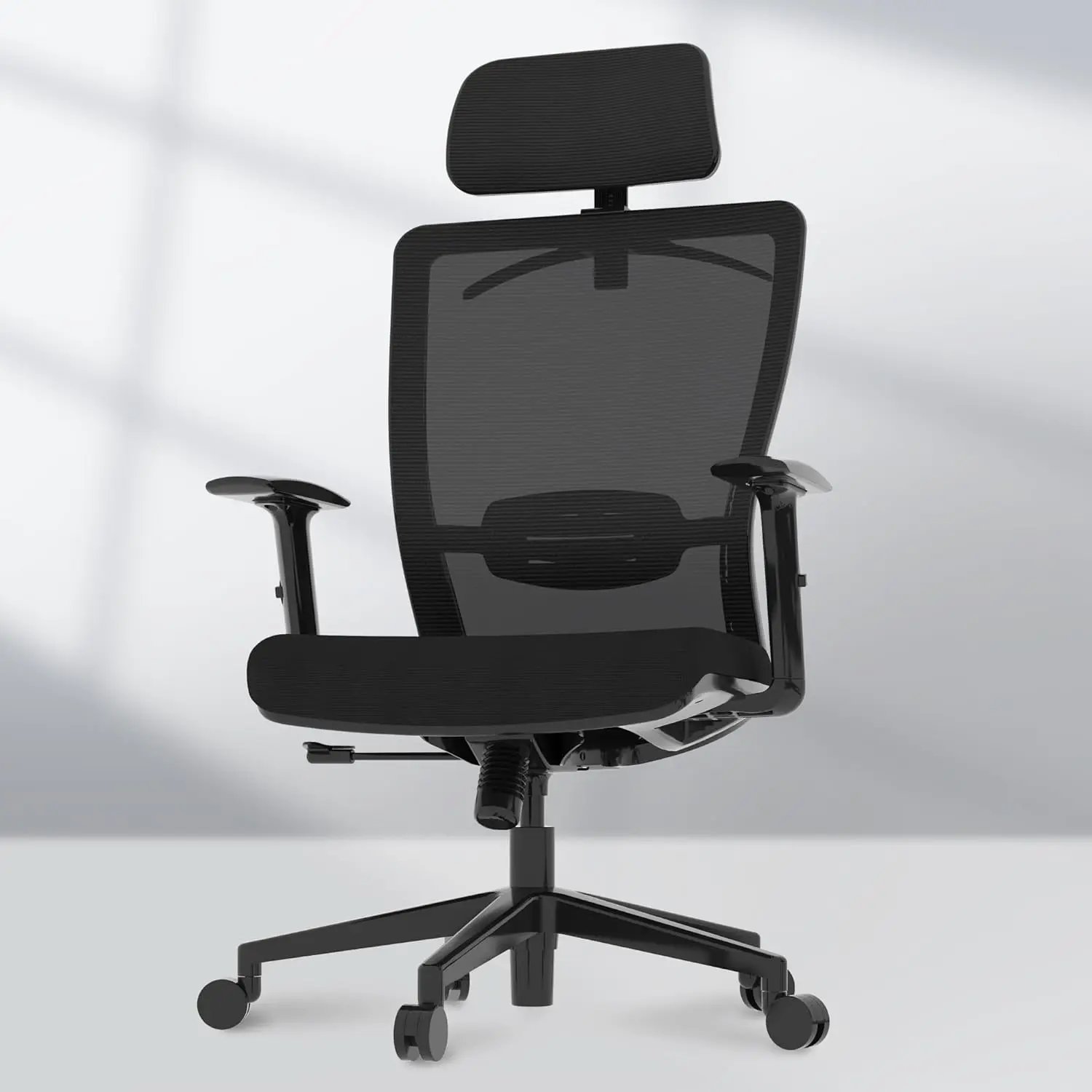 

Ergonomic Office Chair, High Back Mesh Office Chair, Comfy Office Desk Chair, Swivel Computer Chair with Adjustable