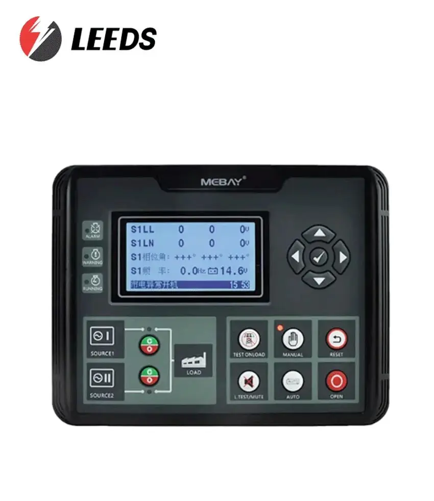 ATS520 Controller ATS  Diesel Generator Controller Dual Power Switch ATS Control Module LCD Display Mebay