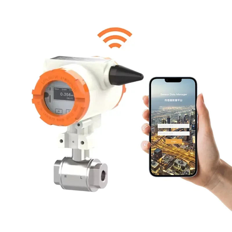 ME6001D OLED Display Pressure Measurement Instruments Battery-Powered Differential Transmitter Sensor