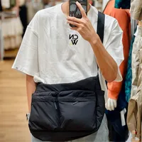 Top Quality Thickened Casual Messenger Bag, Single Shoulder Bag Large Capacity Laptop Bag, Multi Pocket Sports Bag for Men Women 6