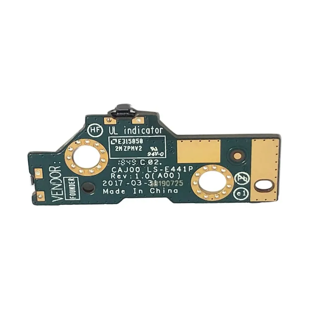 Picture 6: For Dell Latitude 7285 E7285 2-in-1 Laptop Power Button Board with Cable Switch Repairing Accessories LF-E448P LS-E441P