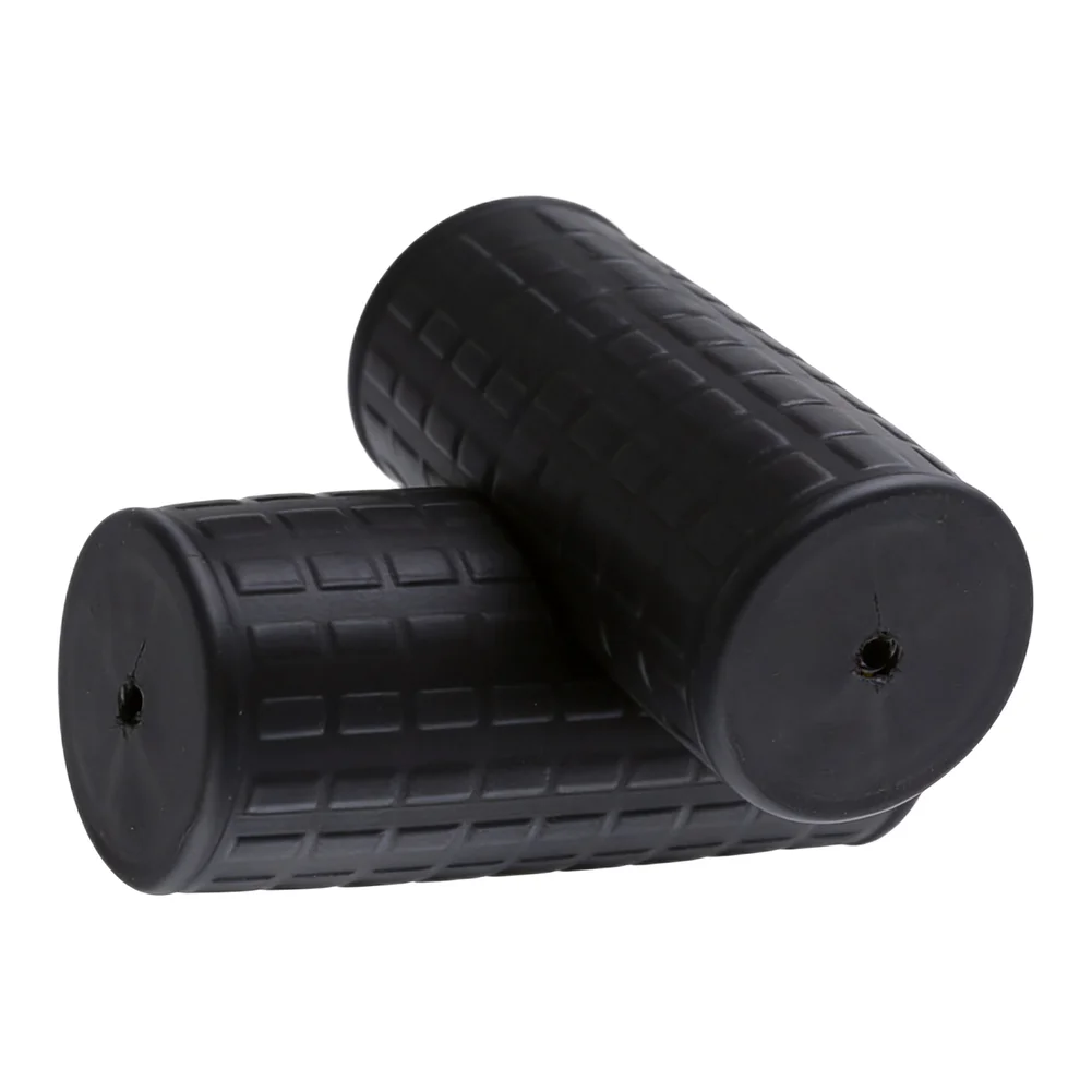 Rubber Handle Covers 2 Pack for Wheelbarrow Round Tubes 42mm Inner Diameter Compatible with Common Wheelbarrow Tube Sizes