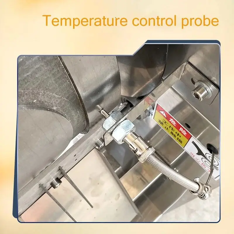 Commercial Cake Press Tortilla Maker Wheat Cake Pancake Maker Electric Egg Roll Crepe Paper Belt Conveyor