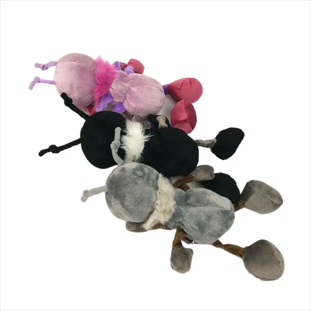 ตกแต่งบ้านตุ๊กตาสัตว์ Ant Plush ของเล่นตุ๊กตา Plush ตุ๊กตาแมลงของเล่น Ant Peluche ตุ๊กตาผ้าพันคอจําลองของเล่นเด็ก