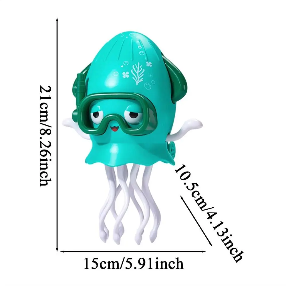 Plastic Electric Dancing Octopus Toy Interactive Swinging Crawling Interactive Octopus Toy Movable Craft Decor