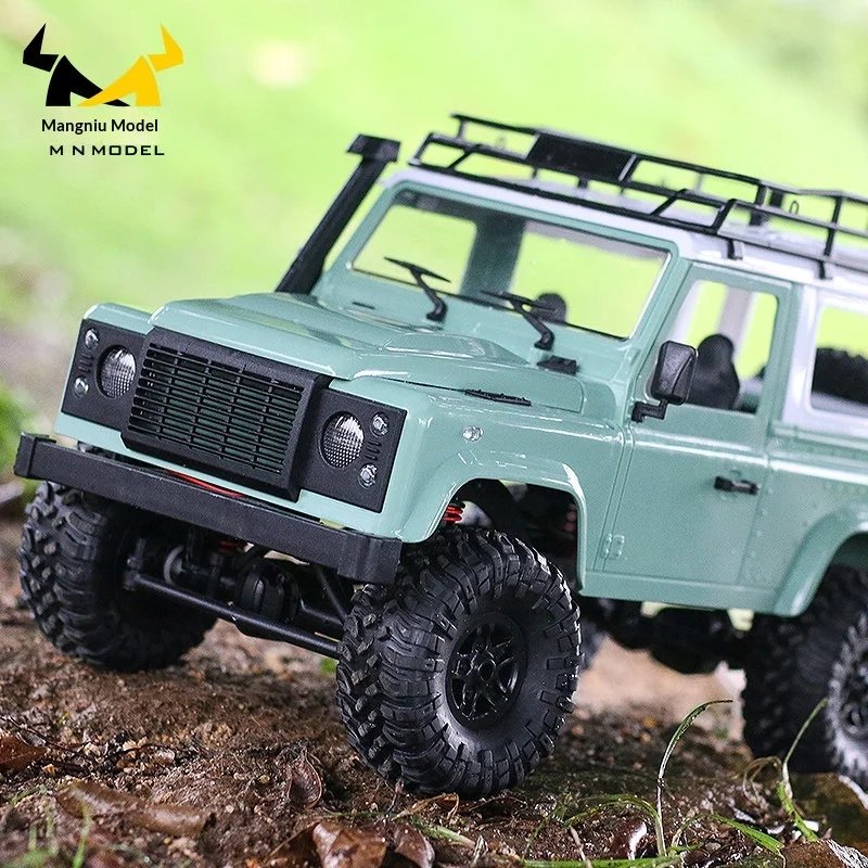 Mn Model Large Size 4wd Rc Off Road Truck Rechargeable High Speed Shockproof Rock Climbing Car With Led Headlights For Boys Kids