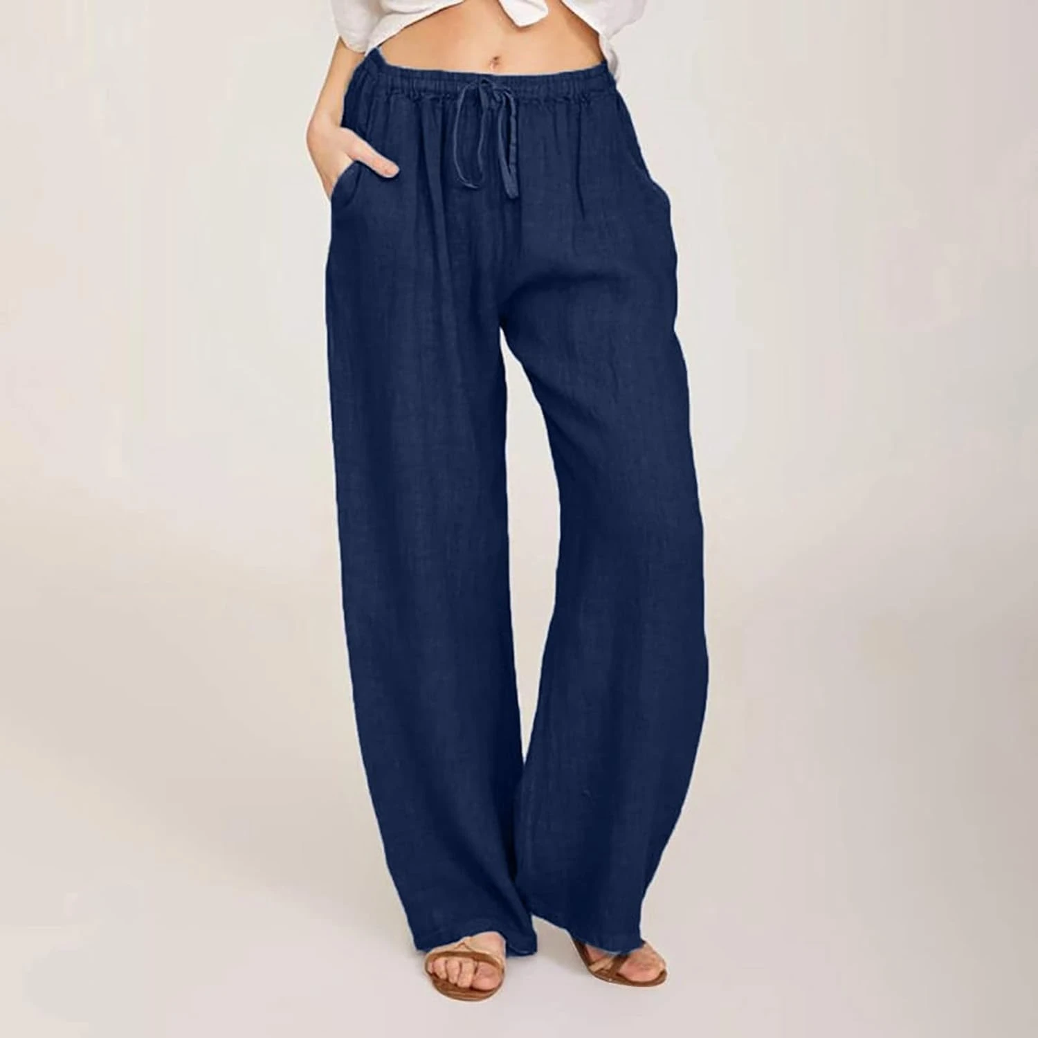 Upgrade your closet with these chic, elegant, and breezy linen pants for a cool and on-trend look all season long. These perfect