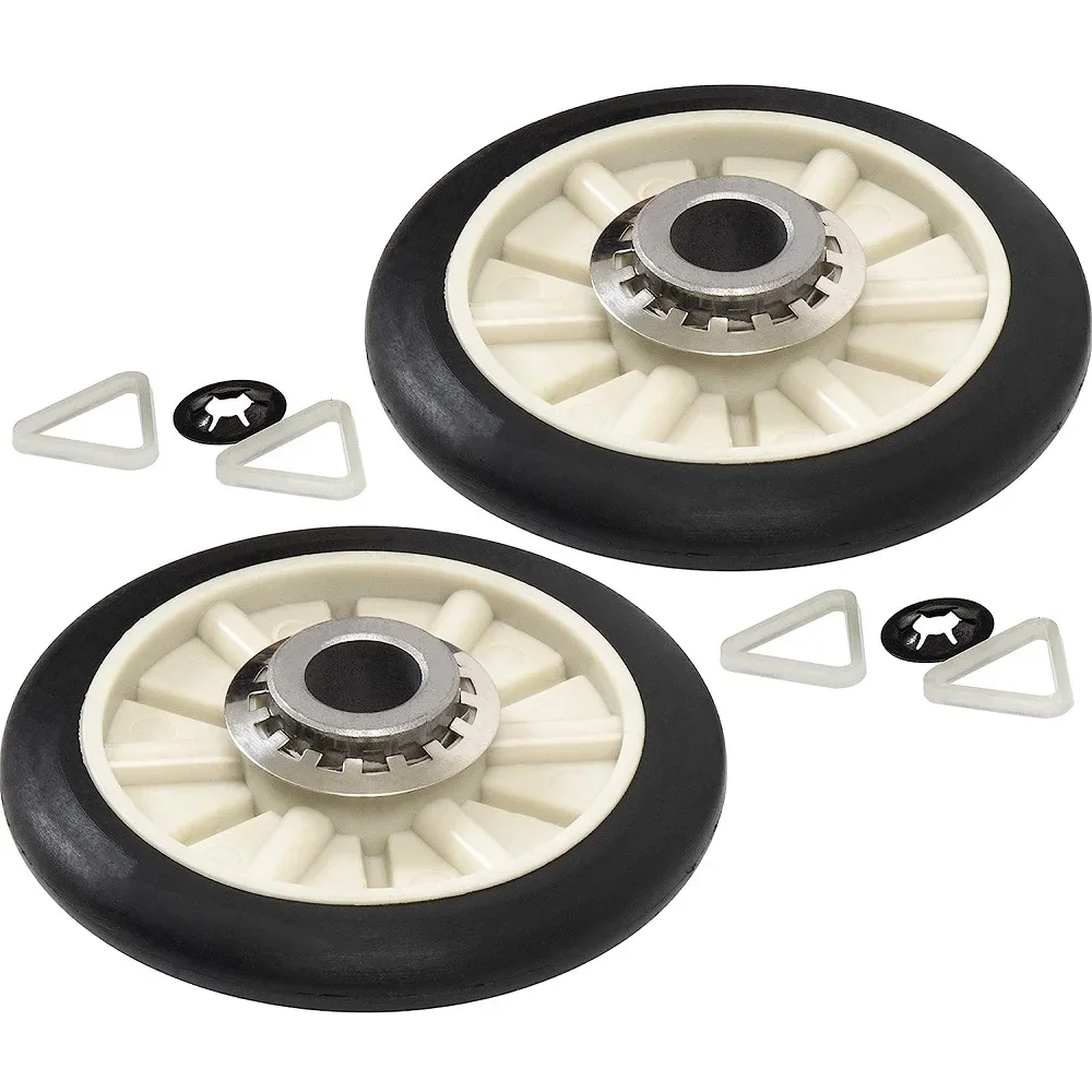 349241 T Dryer Rear Drum Support Roller Kit เข้ากันได้กับ Kenmore & Whirlpool Dryers 26000349241 , 337089 , 3389901 , 3397588