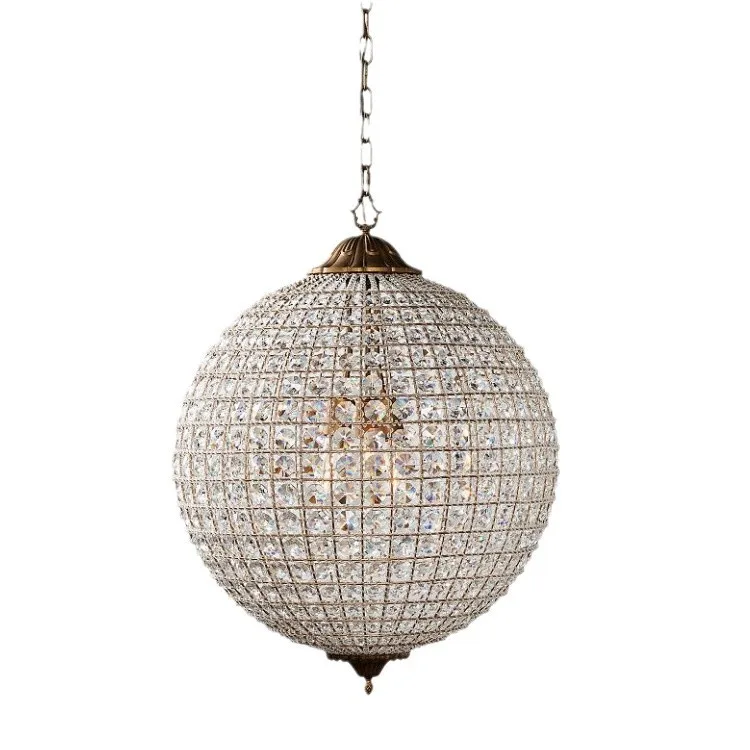 

American, chandelier, spherical, living room, Nordic, bedroom