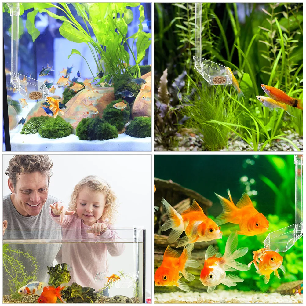 

Fish Tank Shrimp Feeder Tube Clear Acrylic Aquarium Feeding Dropper For Betta Fish Vacation Feeding Supplies Shrimp Feeder