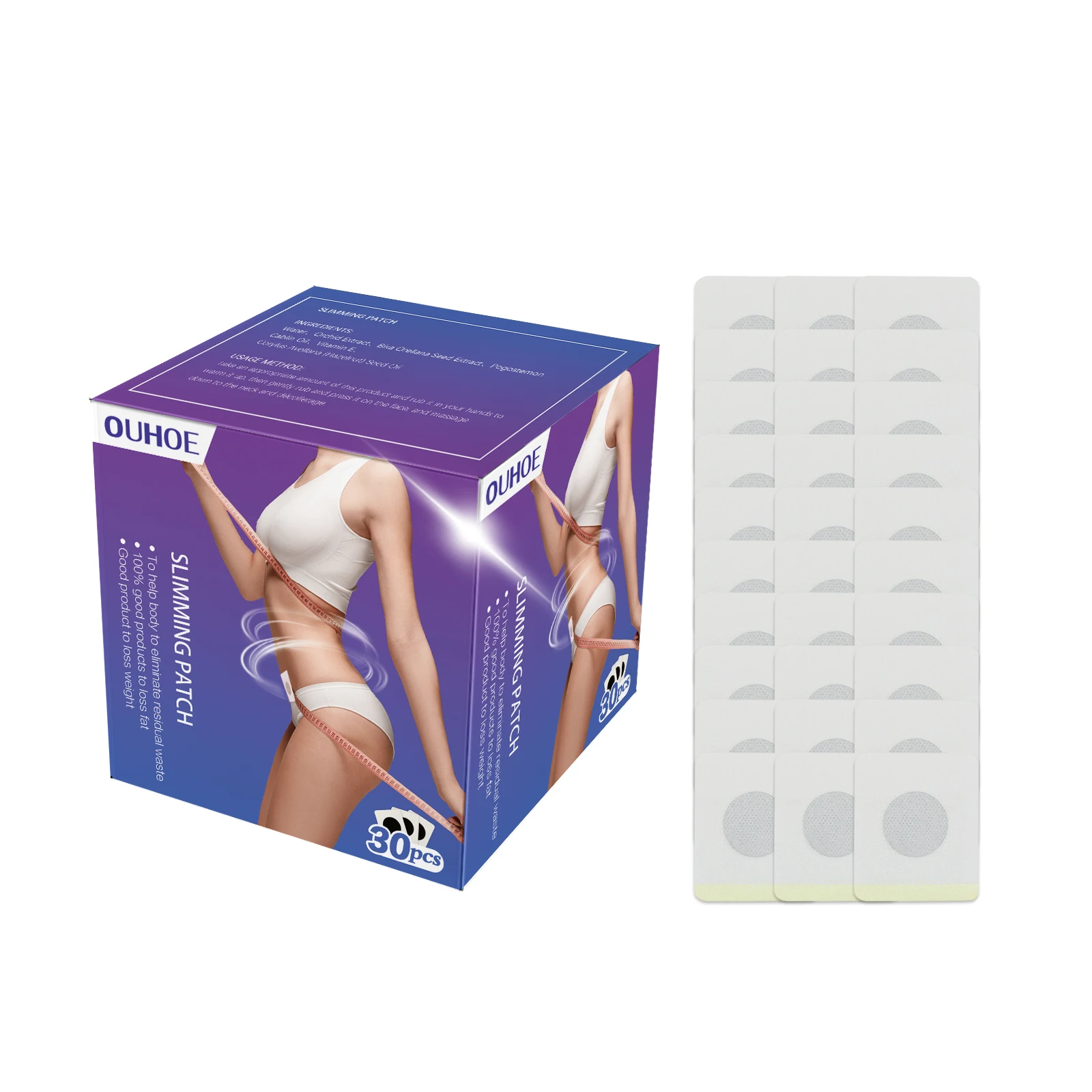 OUHOE Herbal Slimming Navel Stick, Toning Beauty Body Firming Body Shaping Stick