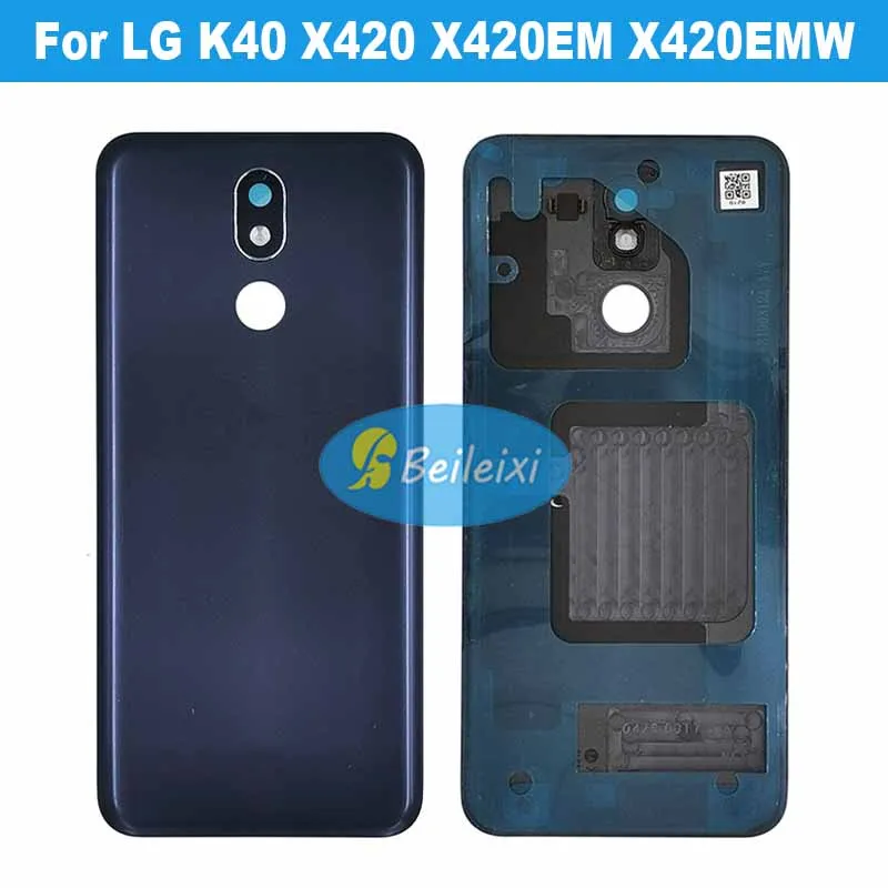 

For LG K40 X4 2019 X420 X420EM X420EMW Battery Back Cover Housing Case Rear Door Cover For LG K12+ K12 Plus Battery Cover