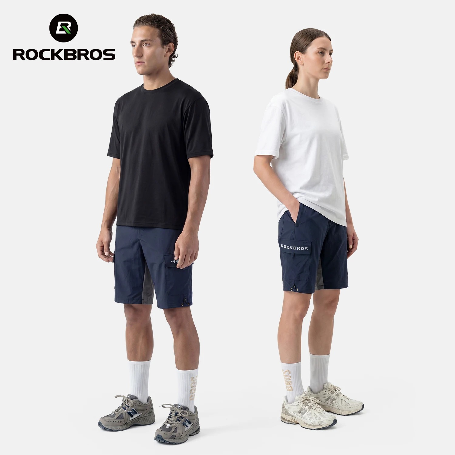 

ROCKBROS Cycling Shorts Lightweight Breathable Water Repellent Bicycle Shorts Quick Dry Moisture Wicking Outdoor Biking Shorts