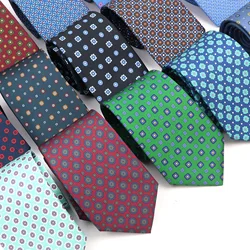 Masculino Clássico Dot Silk Tie, Paisley Flor, Jacquard, Gravata Macia Acessórios, Roupa Diária, Casamento, Negócios, Presente de Festa, Novo