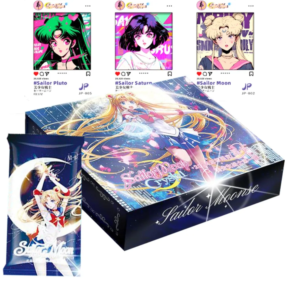 

Genuine Sailor Moon Limited Card For Girls Anime Beautiful Girl Characters Rare SSP Series Collection Cards Children Xmas Gifts