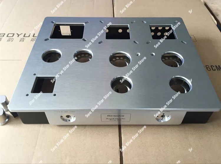 REISONG Factory Direct Sales Bozhiyun Audio 2A3-KT88-300B Pure Aluminum Chassis Chassis HOT