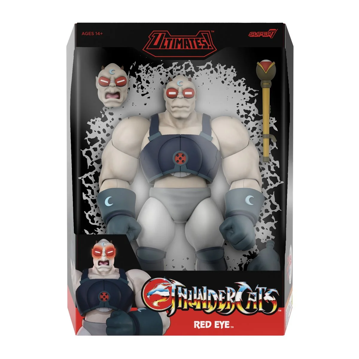 Super 7 ThunderCats Ultimates Red Eye 7-inch actiefiguur 18 cm originele collectie pop cadeauspeelgoed