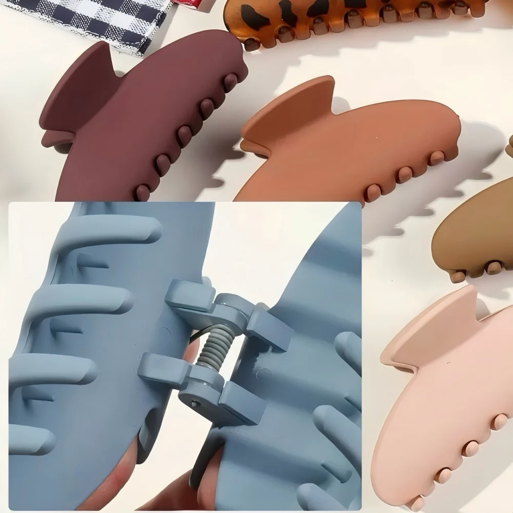 1/4 قطعة مشابك شعر جامبو محايدة غير لامعة رائعة لأوبدو ، تصفيفة الشعر نصف حتى ، هدايا مثالية للنساء إكسسوارات شعر قوية غير قابلة للانزلاق #4