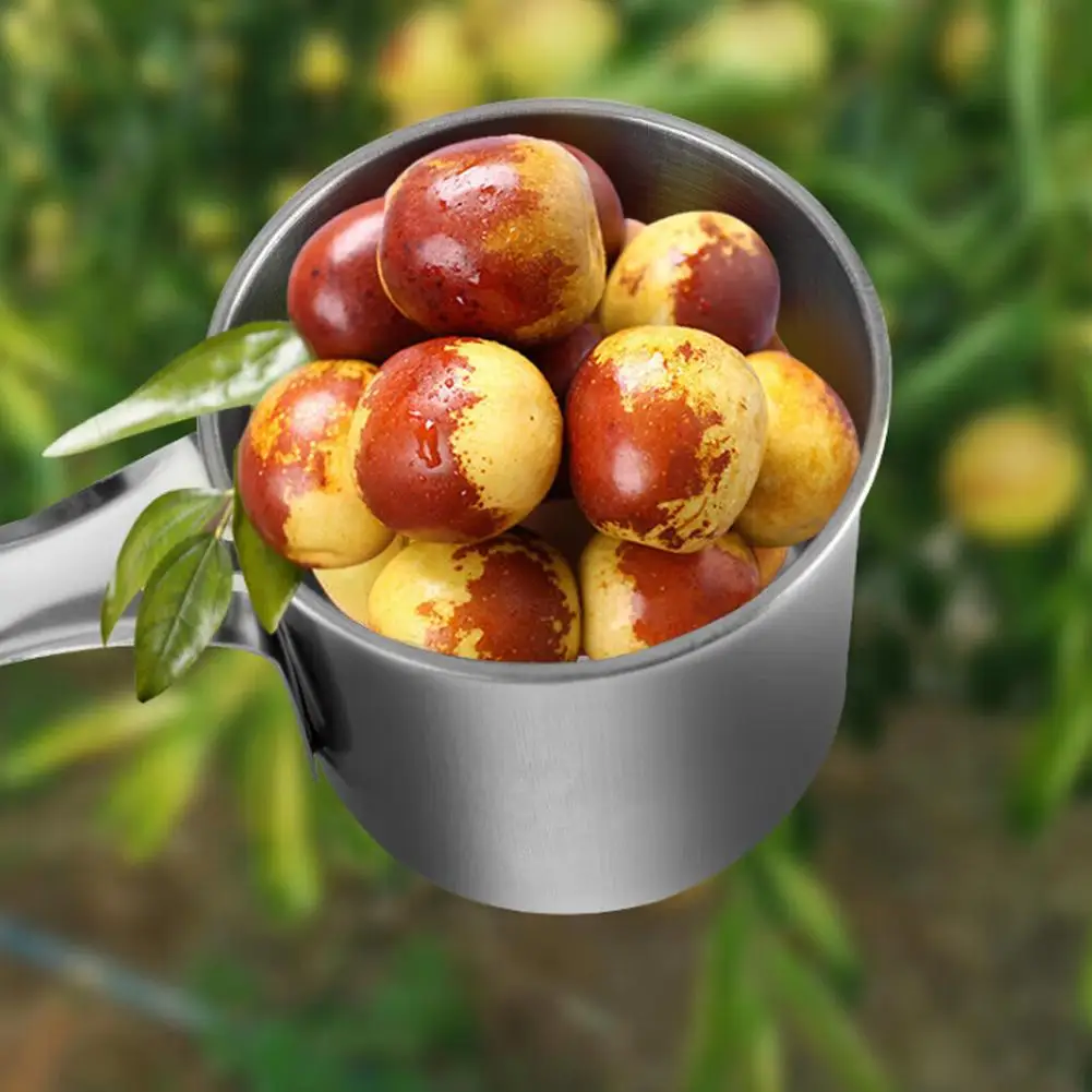 Fruit Picker Tall Tree Picker Metal Picker Collection Bag Autumn Harvest Convenience Tool Multifunctional Garden Picking Tool