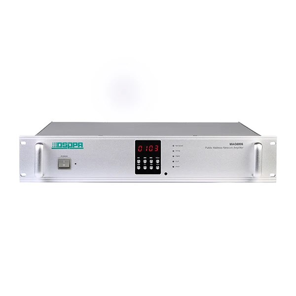 DSPPA 60W IP Network Amplifier 70V / 100V Network Amplifier