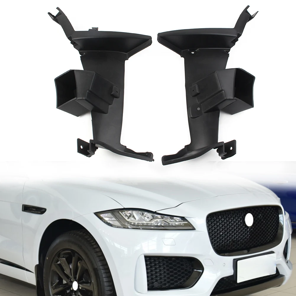 

Пара кронштейнов для переднего бампера для Jaguar F-Pace R-Sport Sport S Sport 2017 2018 2019 2020 T4A6249 T4A6248