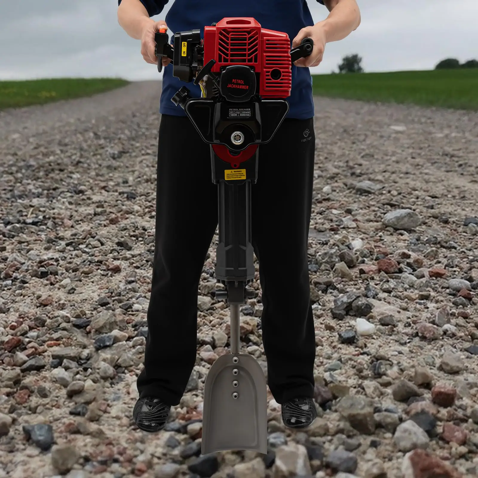 Портативный экскаватор, садовый экскаватор для деревьев, 52CC, 2-тактный газовый экскаватор для деревьев, бензиновый двигатель, экскаватор для деревьев 20-55J для Garde