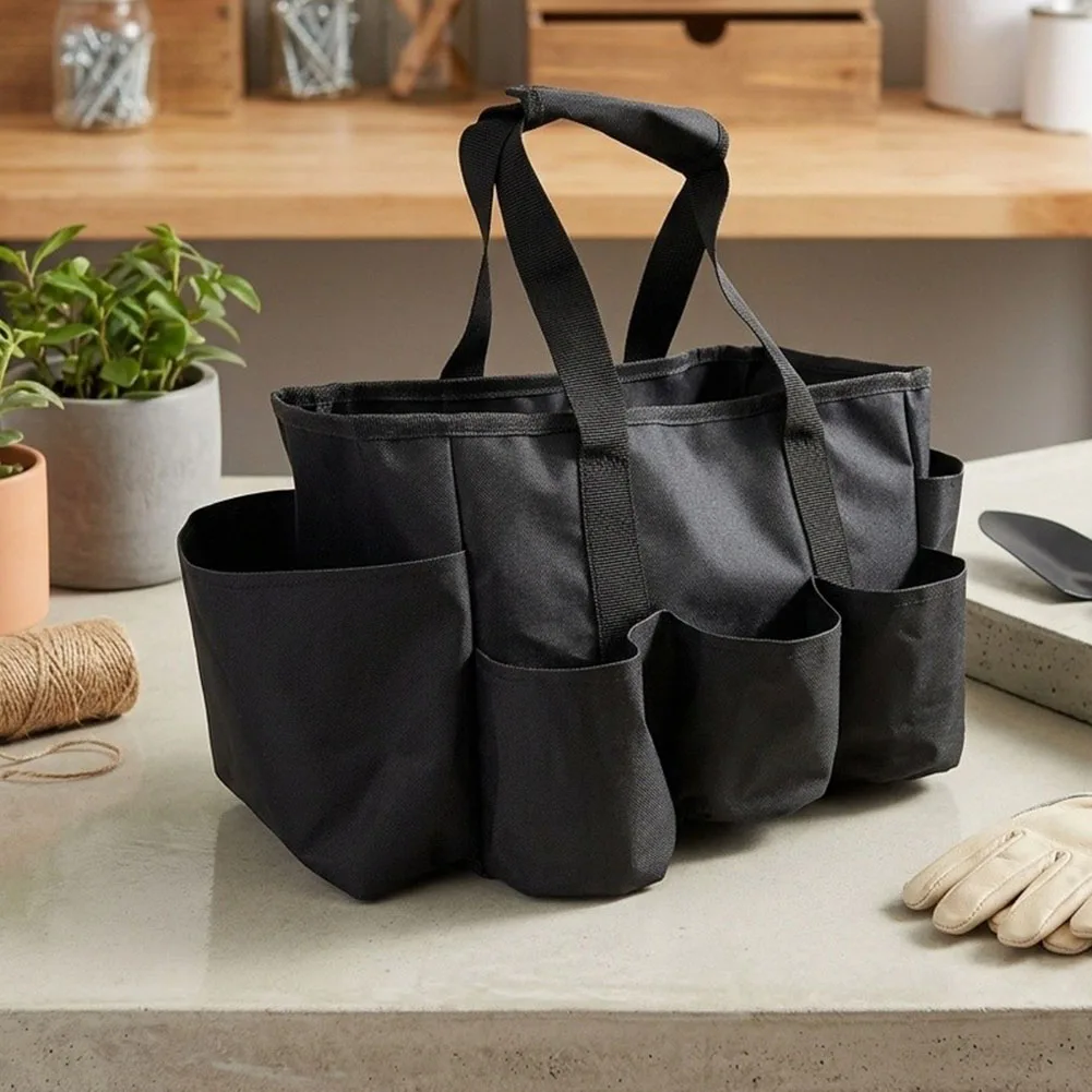 Cleaning Activities Black Cleaning Supplies Organizer Professional Cleaning Tool Holder Cleaning Organizer Orderly Tool Storage