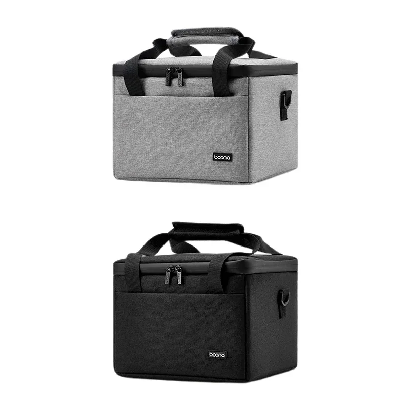 

Portable Grey Projector Storage Bag Case Universal Carrying Bag Travel Storage Organizer for Projectors and Accessories