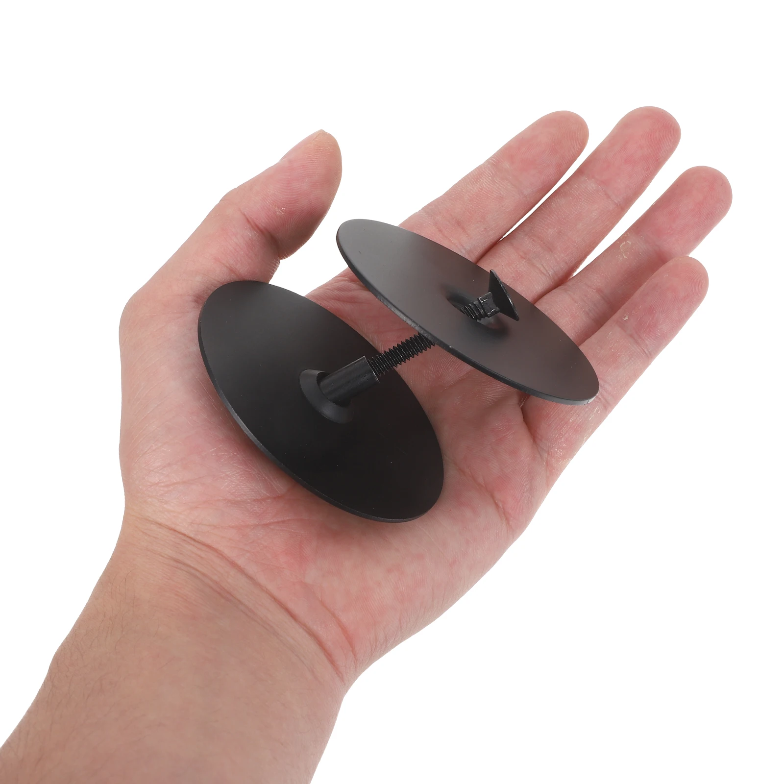 

1Set 67Mm Stainless Steel Door Knob Hole Cover Plate Universal Fit for Wooden Metal Doors Secure Lock Hole Filler Easy Mount