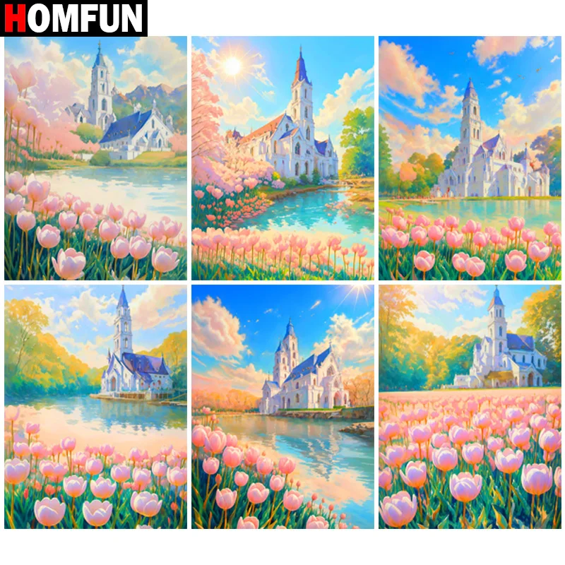 HOMFUN полный бриллиант 