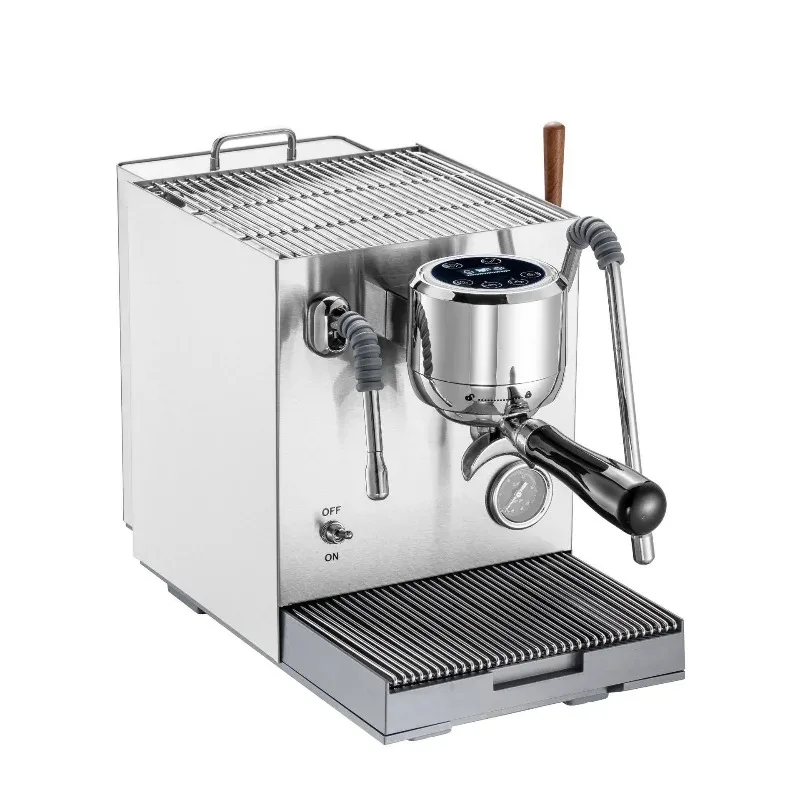 Italian semi-automatic espresso machine high pressure pump hot water steam milk foam pressure coffee machine
