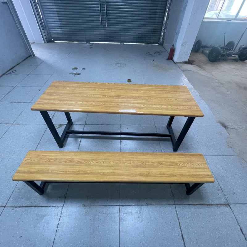 custom.Fast Food Restaurant Chairs & School Canteen Table 2/4/6-Seats Fiberglass Dining Furniture with Bending
