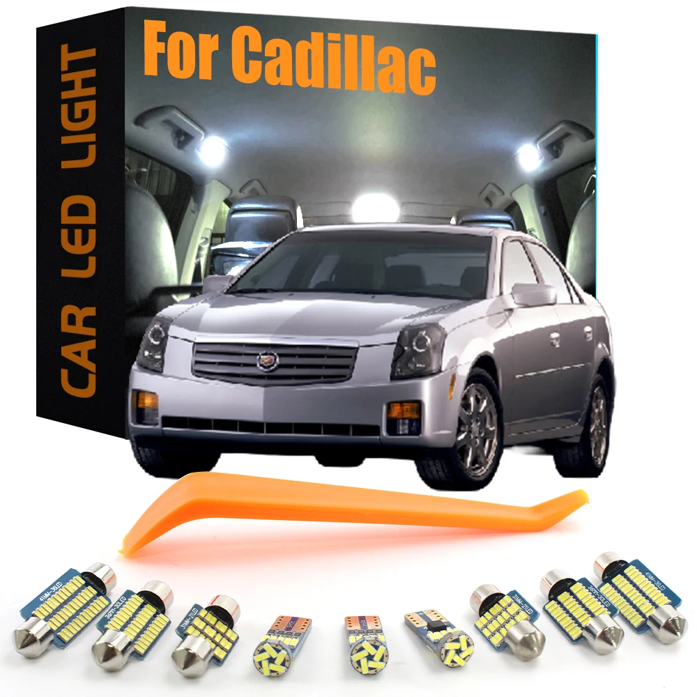 

Car LED Interior Light Canbus For Cadillac Escalade CTS SRX ATS STS XTS DTS XLR Seville DeVille Catera Eldorado Accessories Part